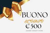 Buono Sconto € 500