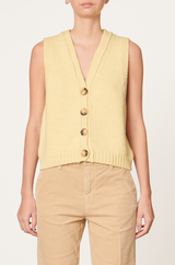 Gilet in lana merino