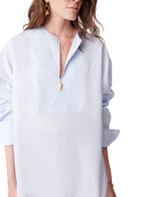 Blusa taglio dritto oversize