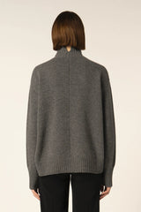 Maglia oversize in misto cashmere